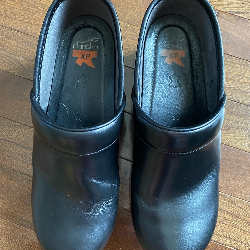 Black Dansko clogs